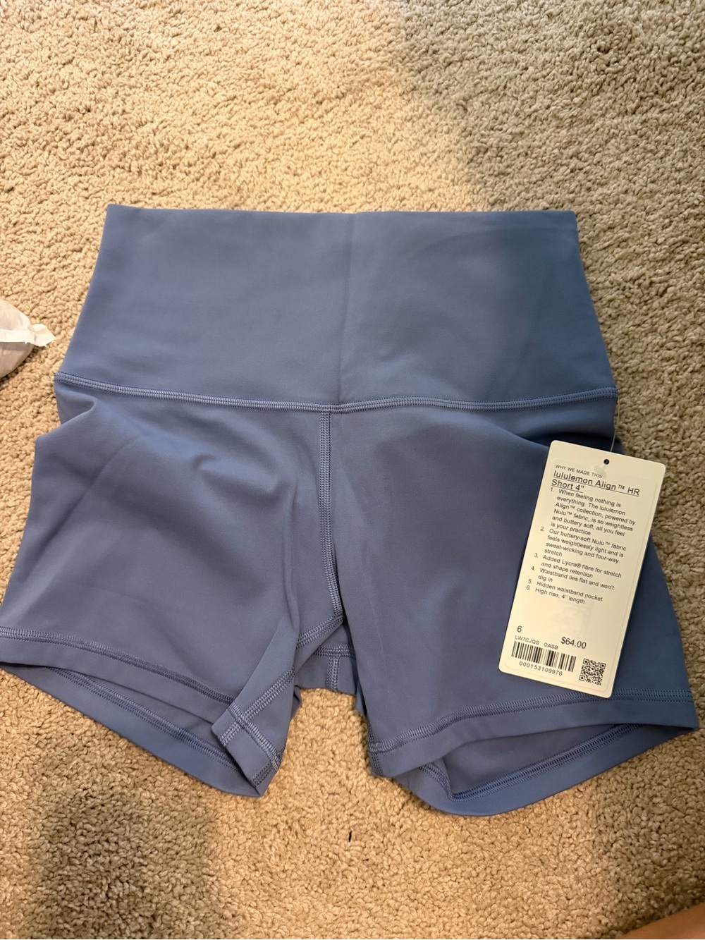 lululemon athletica 4 inch align shorts HR